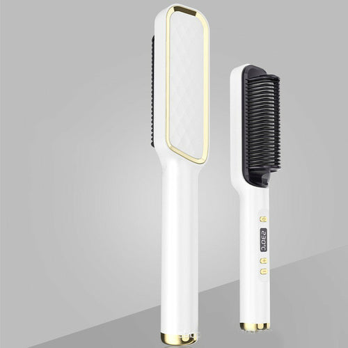 Hair Straightener Brush Electric Hot Comb Anti-scalding