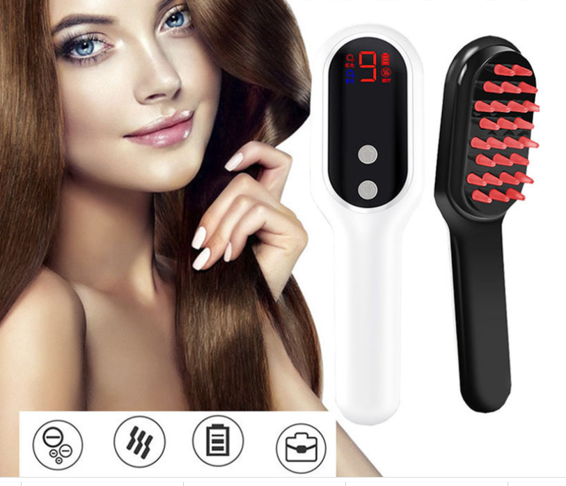 Electric Head Massager Magnetic Therapy Hair Growth Comb