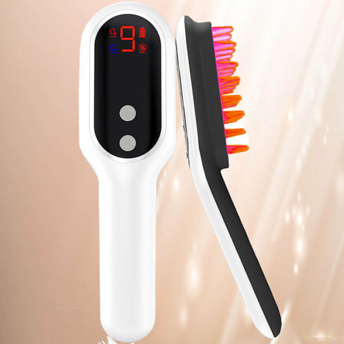 Electric Head Massager Magnetic Therapy Hair Growth Comb