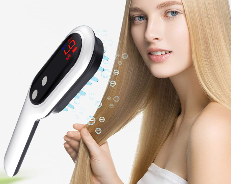 Electric Head Massager Magnetic Therapy Hair Growth Comb